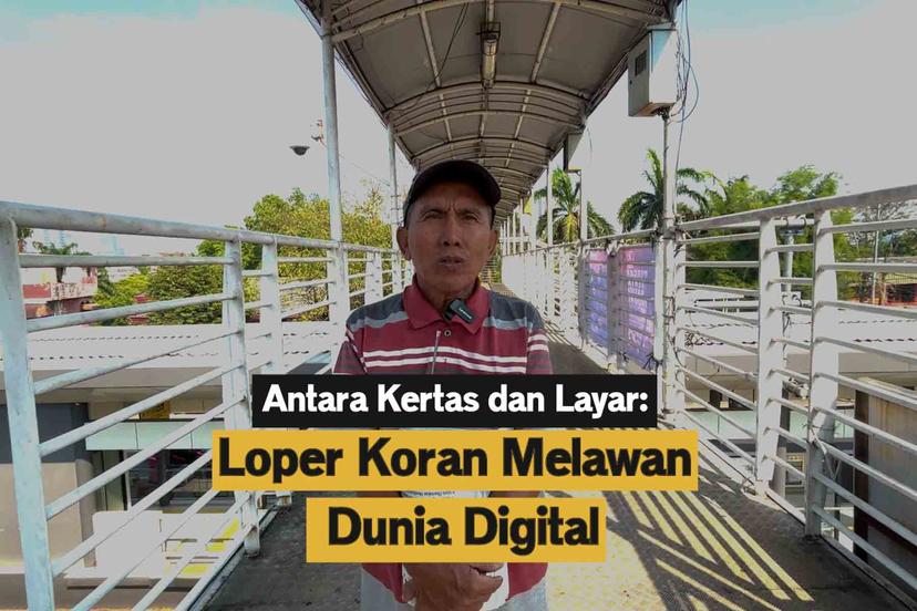 Antara Kertas dan Layar: Loper Koran Melawan Dunia Digital