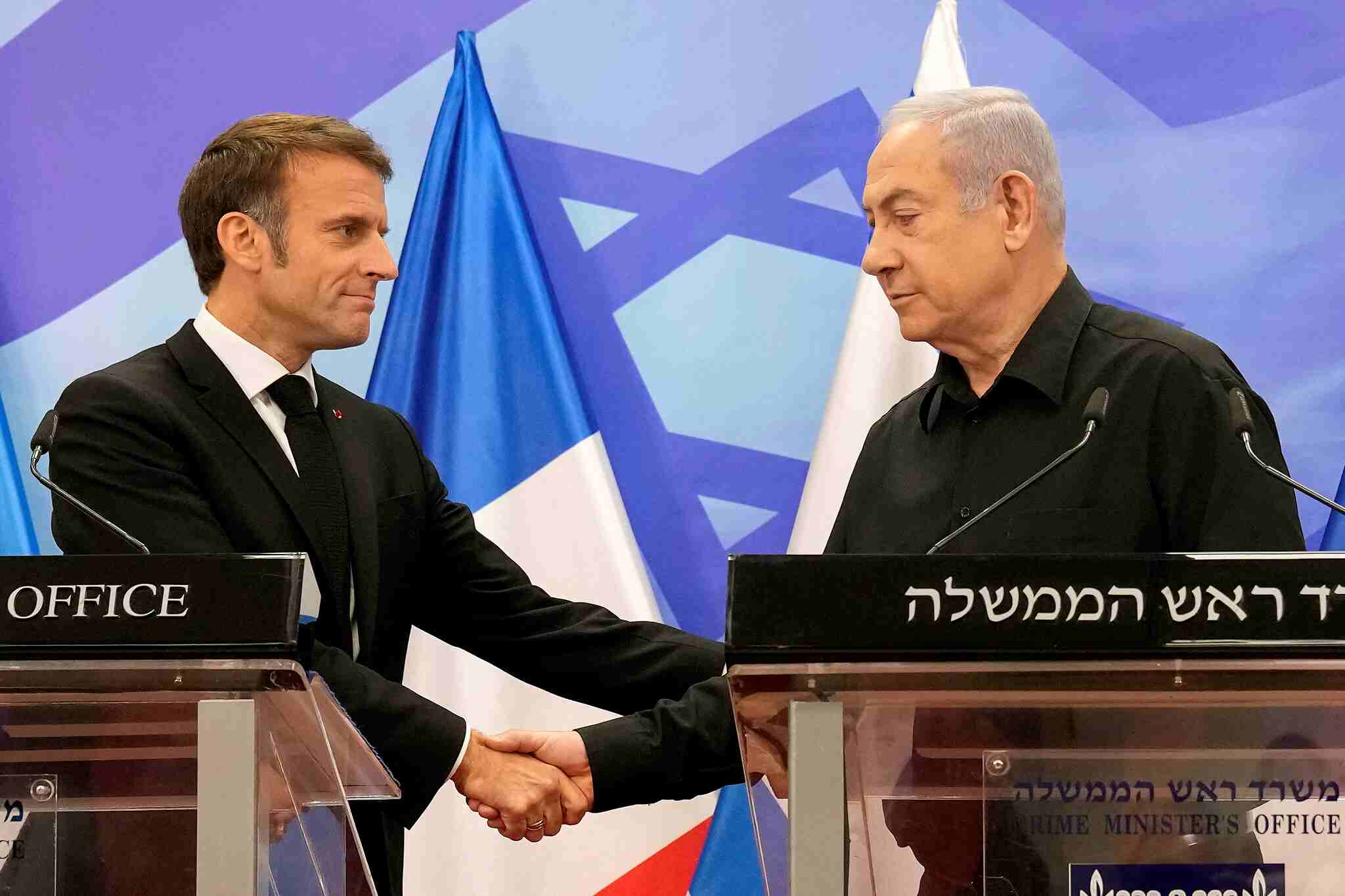 Macron dan Netanyahu Panas Lagi, Persoalkan Asal-usul Negara Israel