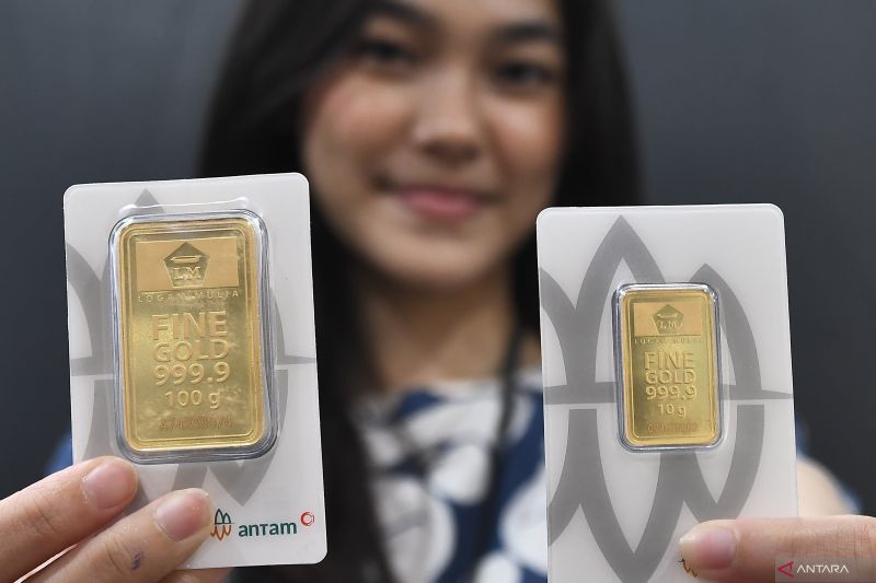 Harga Emas Antam Stabil di Angka Rp1,520 Juta per Gram