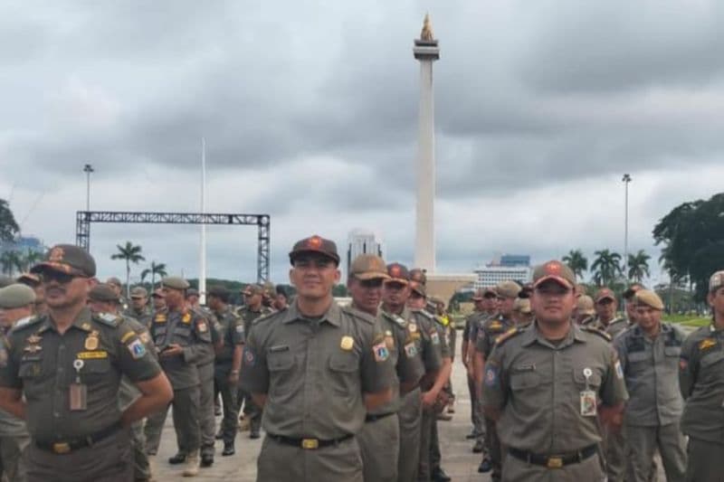 Satpol PP Kepulauan Seribu Kerahkan 104 Personel saat Libur Lebaran 