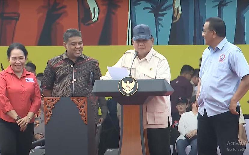 Buruh Ajukan 6 Tuntutan untuk Prabowo di Hari Buruh