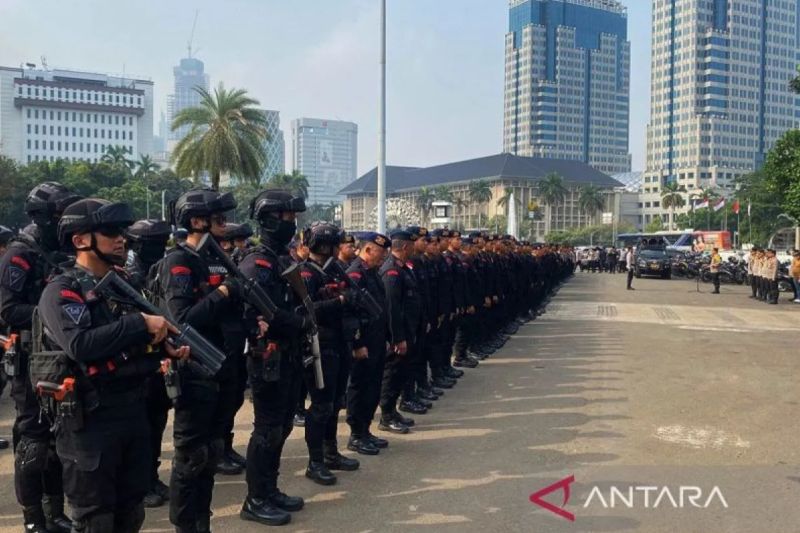 Mahasiswa Demo Tolak PPN 12 Persen, 611 Aparat Dikerahkan