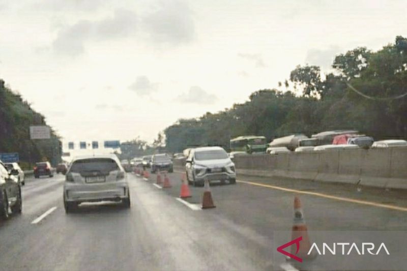 Contraflow di Tol Jagorawi Arah Puncak Bogor Diterapkan di Masa Libur Lebaran