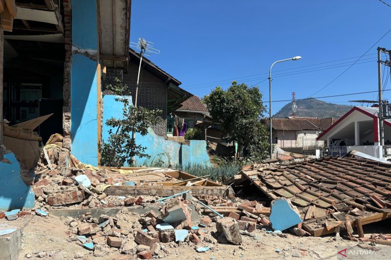 Sepanjang Januari 2025 Jawa Barat Diguncang 106 Kali Gempa 