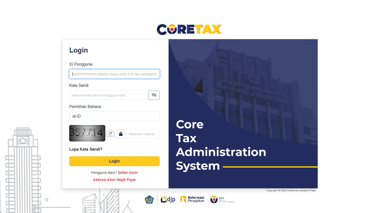DJP Klaim Kinerja Coretax Stabil Kelola Ratusan Juta Dokumen