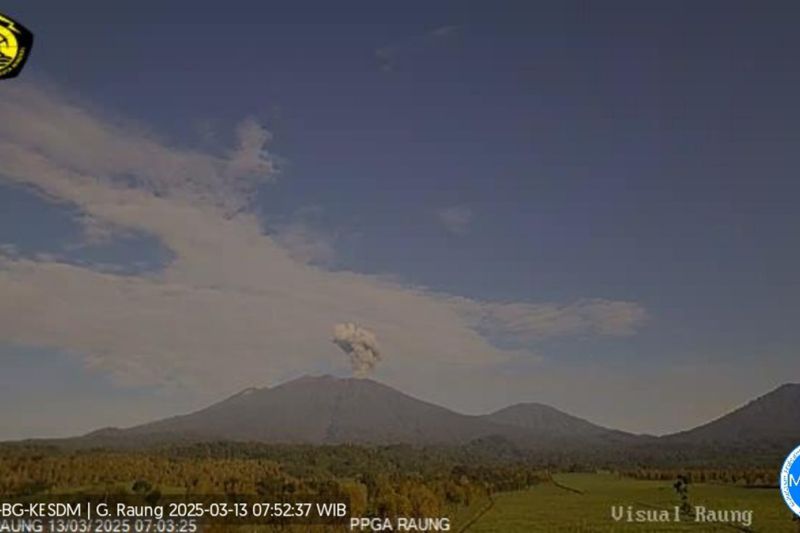Gunung Raung Erupsi, Tinggi Letusan 1.500 Meter di Atas Puncak
