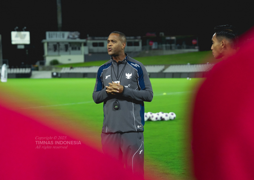 Kluivert Yakin Timnas Bisa Raih Hasil Positif Lawan Australia    