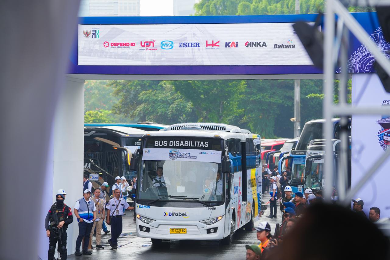 Kementerian BUMN Berangkatkan 104.000 Peserta Mudik Gratis