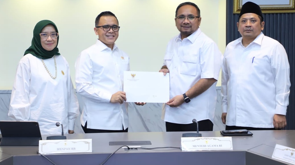 Kementerian Agama diizinkan untuk membuka 110.553 formasi ASN. (Dokumen Kementerian PANRB)