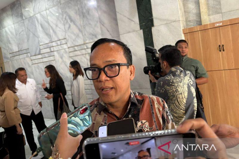 Wakil Menteri Ketenagakerjaan Immanuel Ebenezer Gerungan. (ANTARA/Sinta Ambar)