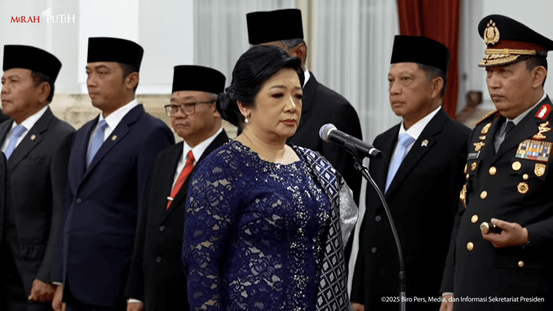 Agustina banyak berkarier di BPKP. (Tangkapan layar YouTube Sekretariat Presiden)