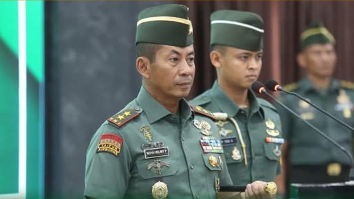 Letjen Novi Helmy ditempatkan sebagai Kepala Bulog. (dok. Instagram TNI AD)