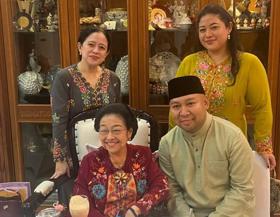Didit mendatangi kediaman Megawati di Teuku Umar, Jakarta Pusat, Senin (31/3/2025). Ia pun membagikan momen pertemuan dengan Megawati. Foto: Istimewa