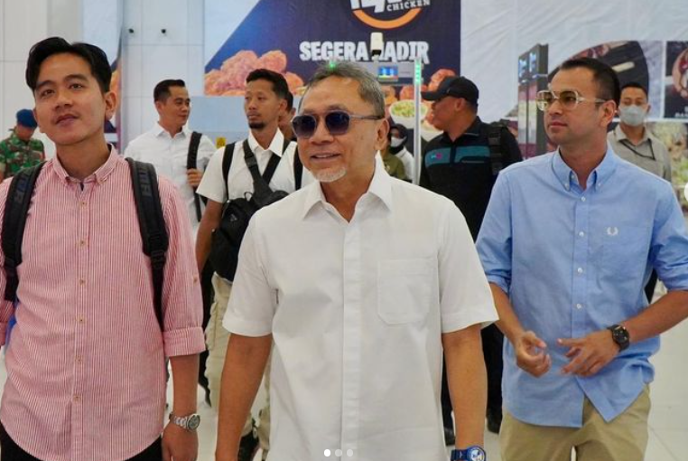 Ketum PAN sekaligus Menteri Koordinator Bidang Pangan Zulkifli Hasan kini punya mantu Zumi Zola. (Antara)