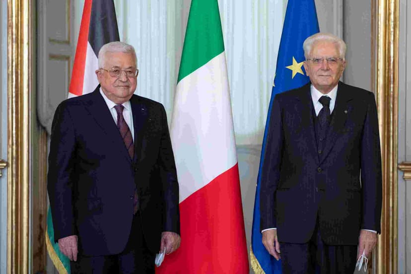 Mahmoud Abbas Mohon Italia Akui Negara Palestina