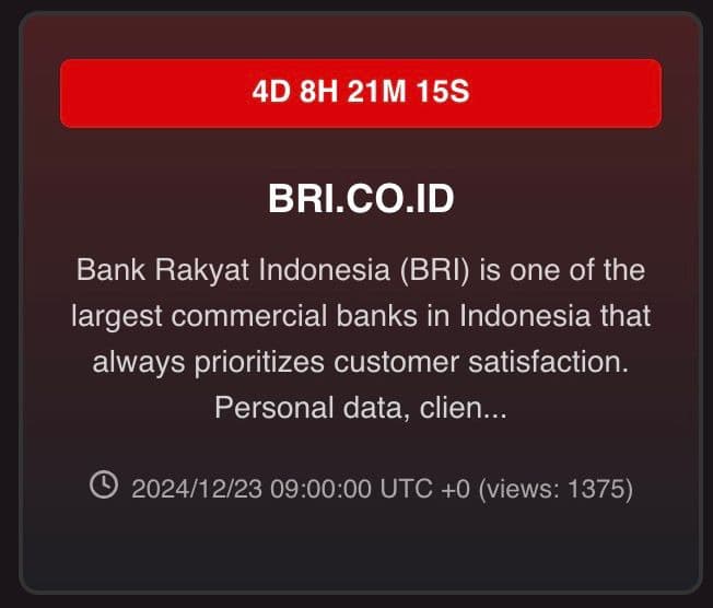 BRI Diduga Kena Ransomware, Pakar: Paling Menderita Nasabah Bank