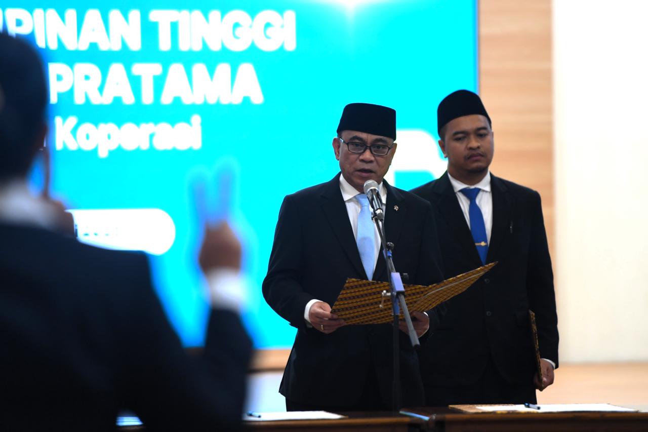 Bendahara Projo Resmi jadi Pejabat Tinggi Kementerian Koperasi