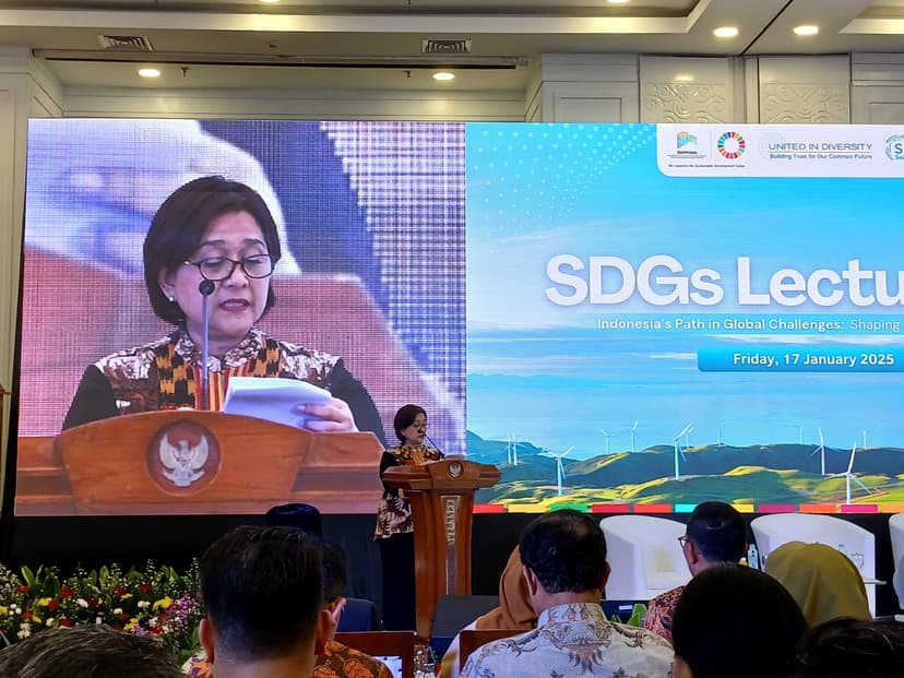 Capaian SDGs Indonesia Tertinggi di Antara Negara Menengah ke Atas