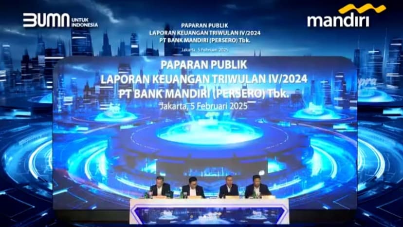 Portofolio Hijau Bank Mandiri Tumbuh 15,2% di 2024