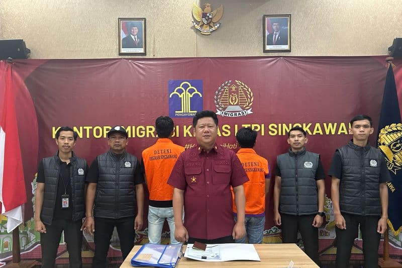 Masuk Singkawang tanpa Dokumen Sah, 2 Warga Malaysia Dideportasi