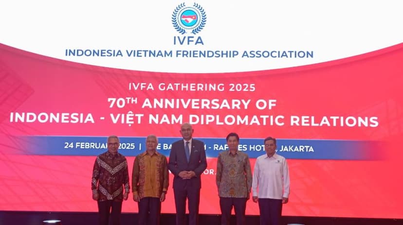 70 Tahun Indonesia-Vietnam, Targetkan Perdagangan US$18 Miliar pada 2028