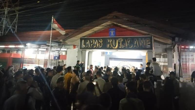 49 Napi Kabur Lompati Gerbang Lapas Kutacane Aceh, Cek Kronologinya