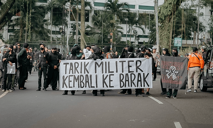 TAUD Ungkap Data Kekerasan Aparat di 69 Titik Aksi Tolak RUU TNI