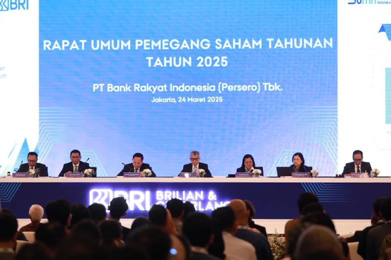 RUPST BRI Umumkan Pergantian Direksi dan Bagikan Dividen Rp51,73 T