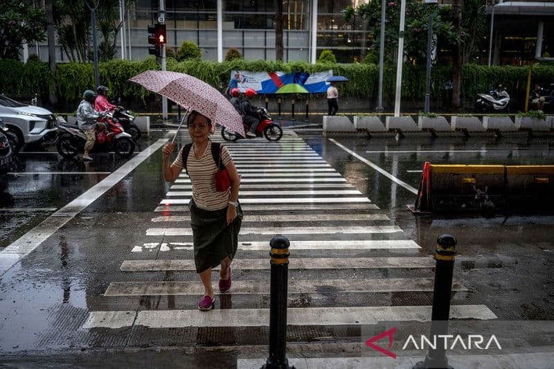 Lebaran, Sebagian Jakarta Diperkirakan Hujan Siang Hingga Malam