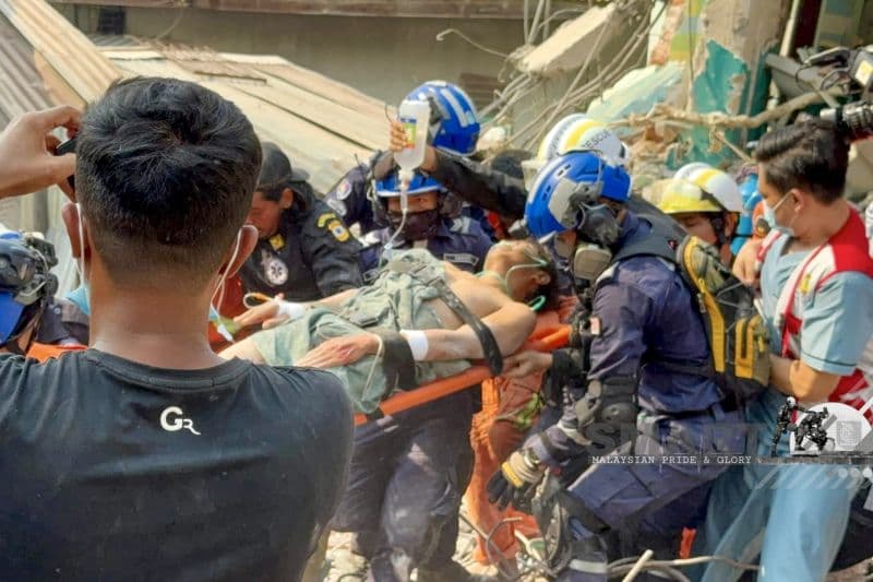 Cerita Penyelamatan Korban Gempa Myanmar Terperangkap 6 Hari di Rerentuhan