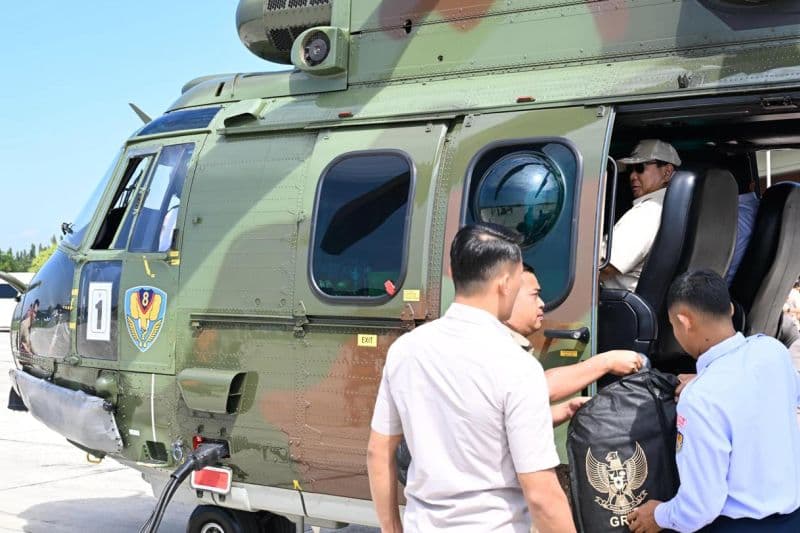 Prabowo ke Majalengka, Pimpin Panen Raya Bersama Petani di 14 Provinsi