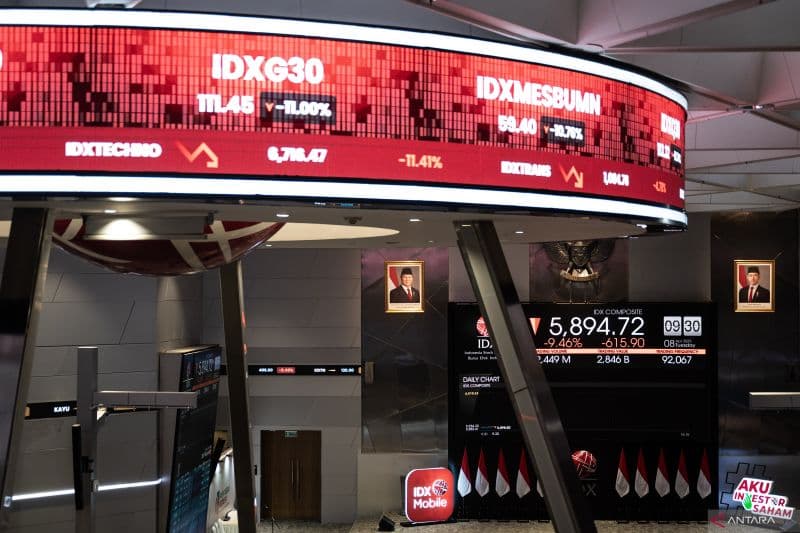 Tarif Trump jadi Alasan BEI dan OJK Revisi ARB dan Trading Halt 8%