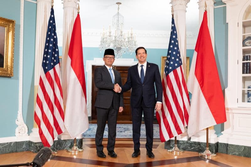 Menlu Sugiono Temui Menlu AS, RI Siap Permudah Investasi AS