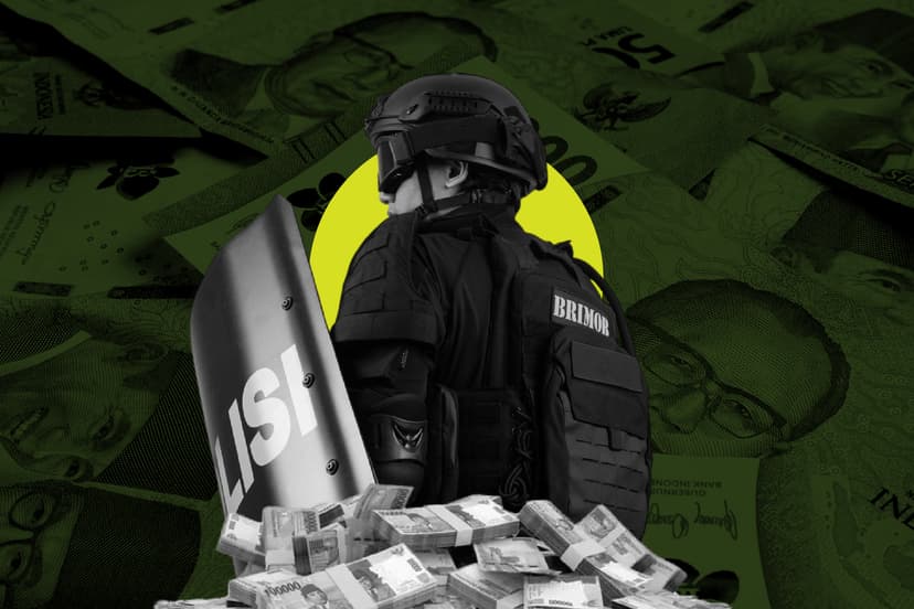 INFOGRAFIS: Deret Pembelian 'Alat Pemukul' Demonstran Rp3,8 T