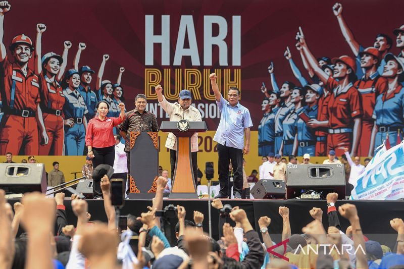 Begini Respons Prabowo Soal Pajak yang Dikeluhkan Buruh saat May Day