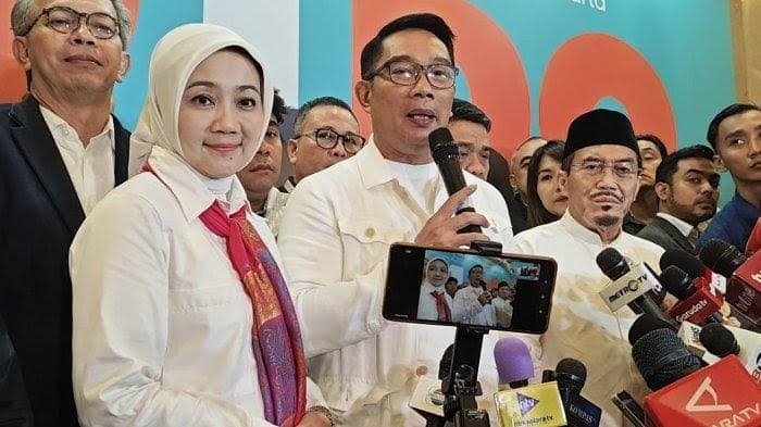 Paslon Ridwan Kamil-Suswono tak menggugat hasil Pilkada Jakarta ke yang dimenangkan oleh pasangan Pramono-Rano Karno ke Mahkamah Konstitusi. (Antara)