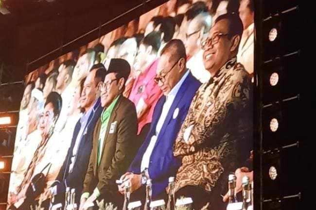 Sejumlah ketua umum parpol.