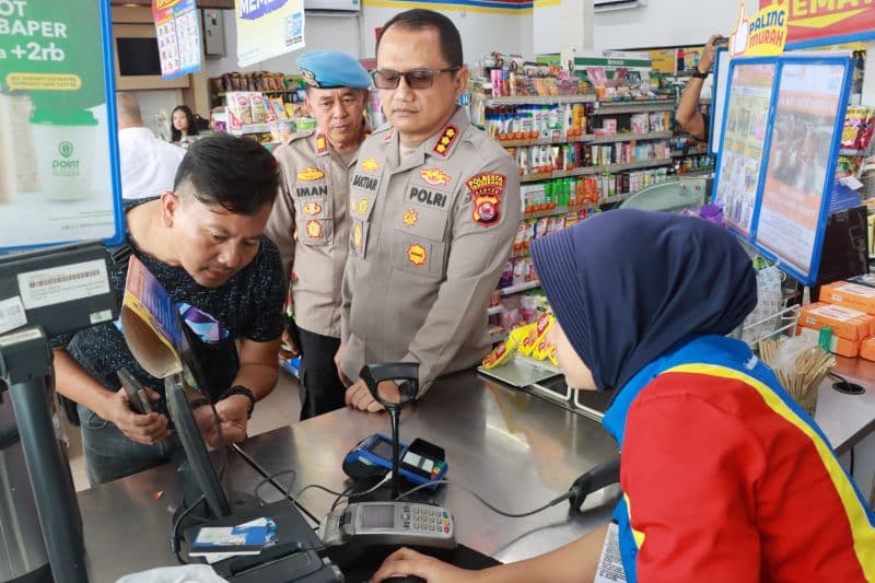 Minimarket lokasi penembakan Ilyas hingga tewas di Rest Area KM 45 Tol Tangerang-Merak.