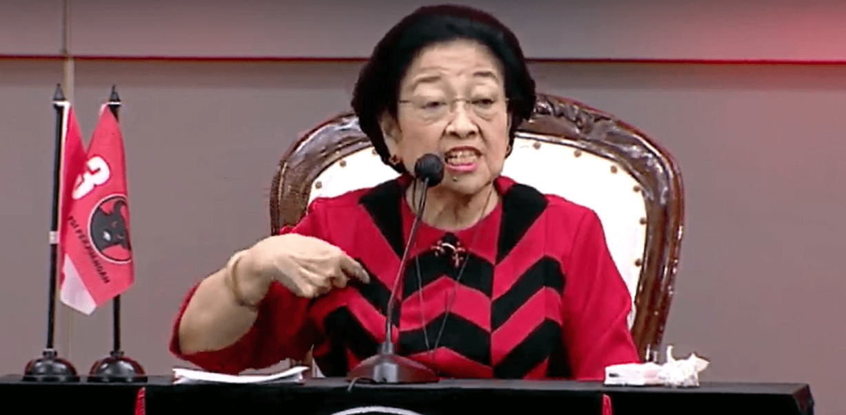 Ketua Umum PDIP Megawati Soekarnoputri pernah menolak RUU TNI terkait kesetaraan TNI dan Polri. (tangkapan layar YouTube PDIP) 