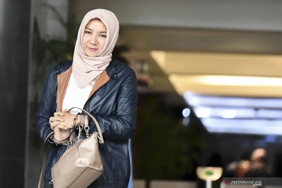 Mantan Bupati Kutai Kartanegara Rita Widyasari. (ANTARA FOTO/Hafidz Mubarak A/aww)