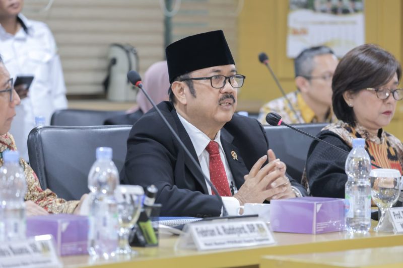 Menteri PPN/Bappenas Rachmat Pambudy mengungkap alasan MBG lebih didahulukan ketimbang pendidikan dan pekerjaan. (ANTARA/HO-Bappenas)