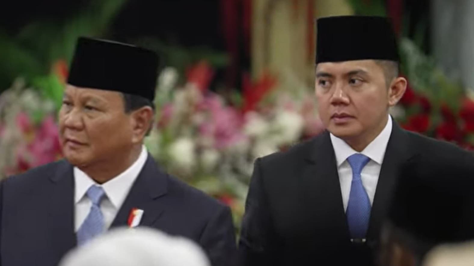 Letkol Teddy Indra Wijaya tak masuk jabatan yang dibolehkan untuk TNI aktif versi RUU TNI sementara. (Tangkapan layar YouTube Setpres)