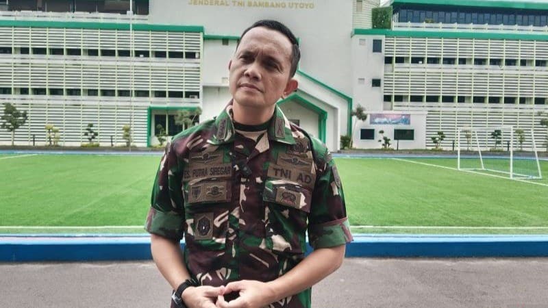 Kapendam/II Sriwijaya Kolonel Inf. Eko Syah Putra Siregar mengungkap lokasi penembakan merupakan area hitam dengan peredaran senjata api rakitan. (ANTARA/ M Imam Pramana)