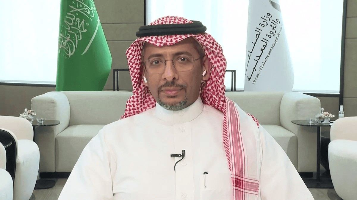 Menteri Industri dan Sumber Daya Arab Saudi, Bandar Al-Khorayef. Foto: Mena
