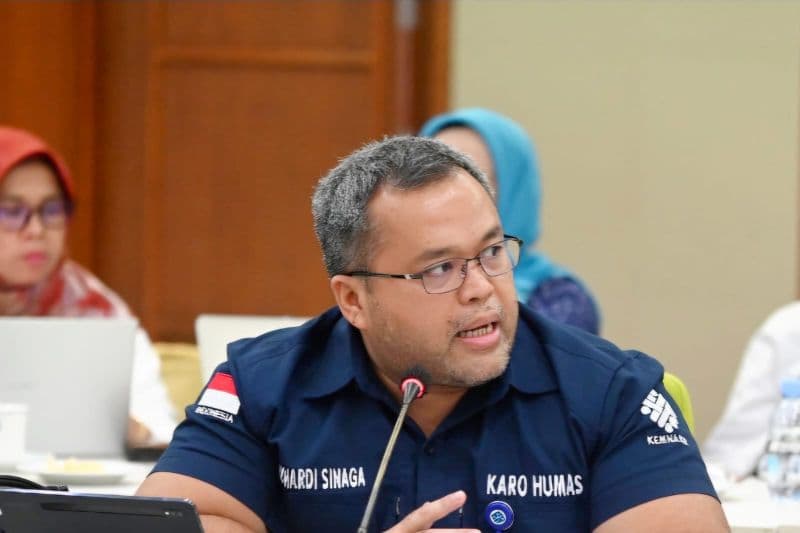 Kepala Biro Humas Kemnaker, Sunardi Manampiar Sinaga. (ANTARA/HO-Kemnaker RI)