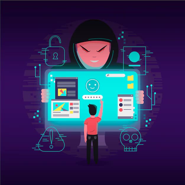 Ilustrasi bahaya Penipuan Dunia Online dengan teknologi AI. Foto: Freepik