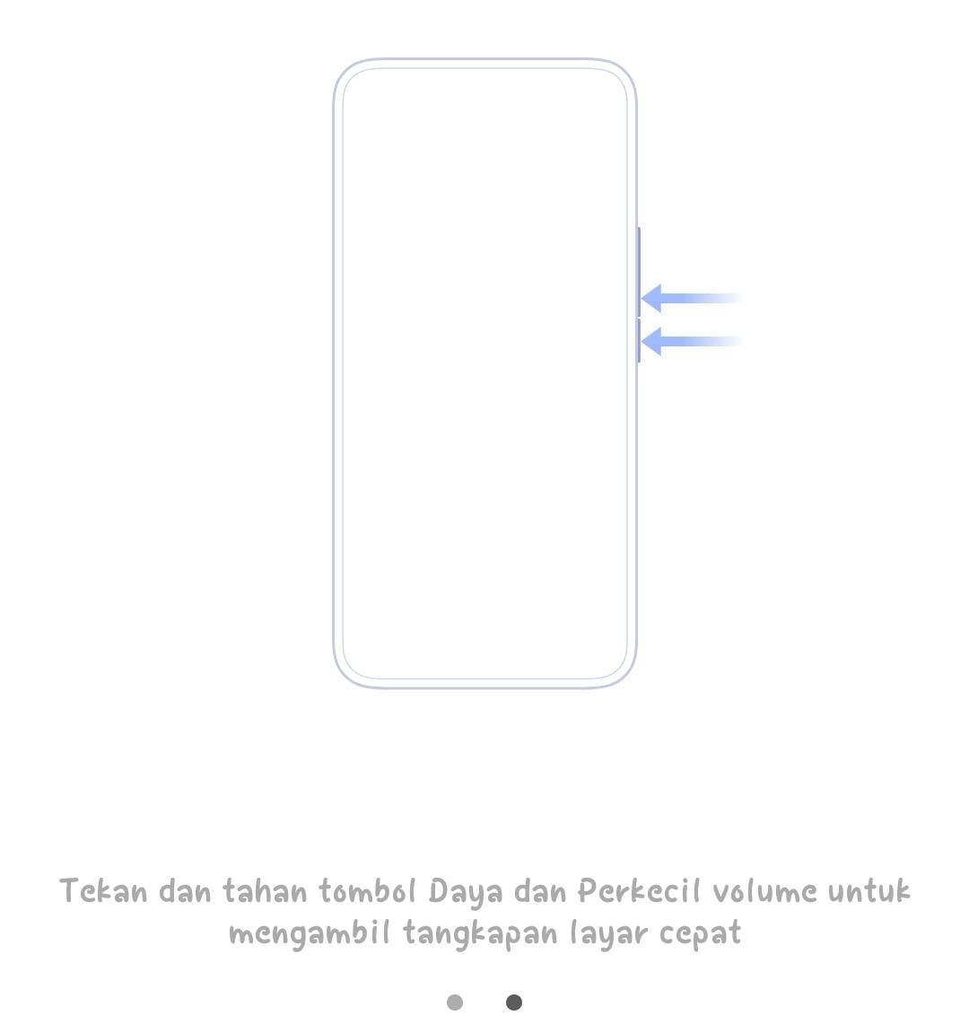 Screenshot dengan tahan tombol volume down dan power. (Dokumen Fakta.com)